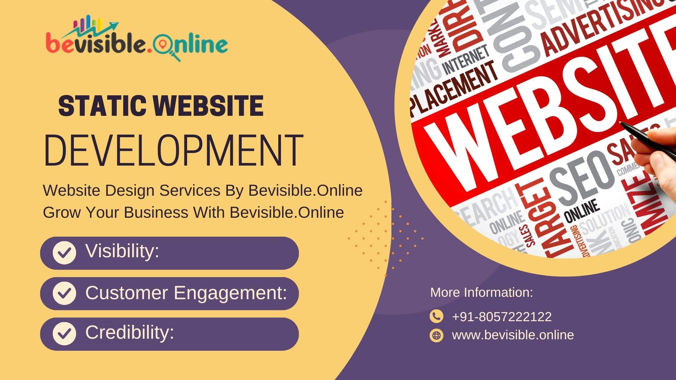 Statics Website Designing Development